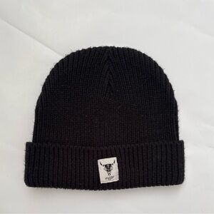 Black Litas Knit Beanie